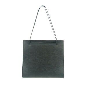 LOUIS VUITTON Saint Tropez Shoulder Bag Black Epi Leather